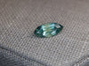 1.96ct TEAL YELLOW MARQUISE BI-COLOR MONTANA SAPPHIRE