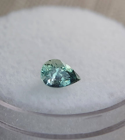 .59ct STEEL TEAL MONTANA SAPPHIRE PEAR