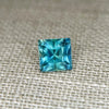 2.86ct PRINCESS CUT INCREDIBLE BLUE MONTANA SAPPHIRE
