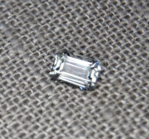 .86ct BEAUTIFUL HEATED EMERALD CUT MONTANA SAPPHIRE
