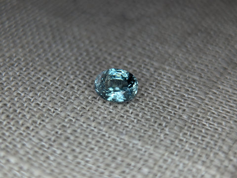 1.23 cts. BEAUTIFUL BLUE HEATED MONTANA SAPPHIRE