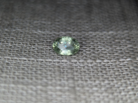 .74ct. BEAUTIFUL LIGHT GREEN MONTANA SAPPHIRE