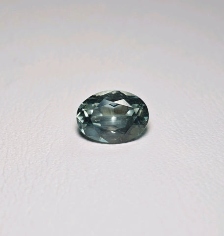 1.33 cts. SPARKLING GREEN/BLUE MONTANA SAPPHIRE