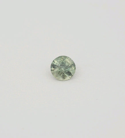 .87 BEAUTIFUL GREEN ROSE CUT MONTANA SAPPHIRE