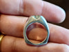 10.7g SILVER MONTANA SAPPHIRE RING SIZE 7.5