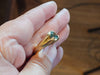 15.9g YELLOW GOLD MONTANA SAPPHIRE RING SIZE 10
