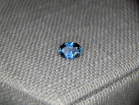 .91ct. BEAUTIFUL DEEP BLUE MONTANA SAPPHIRE