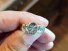 7.1g SILVER MONTANA SAPPHIRE RING SIZE 7.5