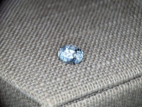 .86ct. GORGEOUS LIGHT BLUE MONTANA SAPPHIRE