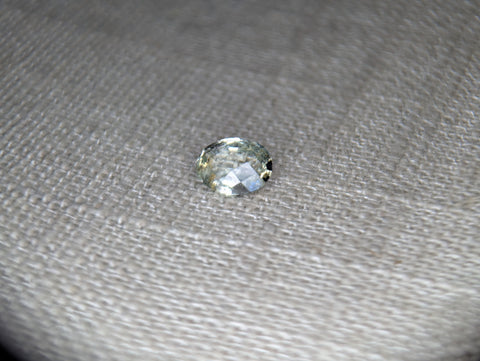 .51 CT WHITE OVAL MONTANA SAPPHIRE