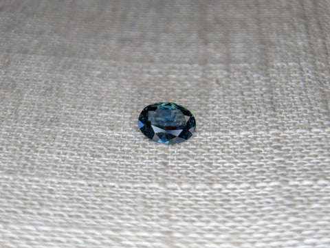 1.29ct HEATED TEAL/BLUE OVAL MONTANA SAPPHIRE