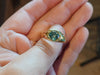15.9g YELLOW GOLD MONTANA SAPPHIRE RING SIZE 10