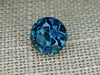 3.40ct DEEP BLUE TEAL ROUND MONTANA SAPPHIRE