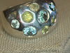 SILVER MONTANA SAPPHIRE RING SIZE 9.5