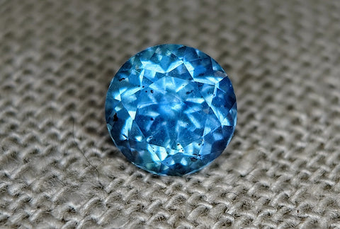 2.52ct HEATED DEEP BLUE ROUND MONTANA SAPPHIRE