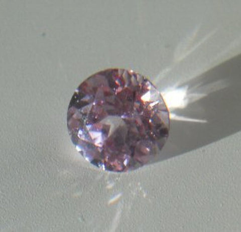 .30CT. MEDIUM PINK SAPPHIRE VVS ROUND CUT - Blaze-N-Gems