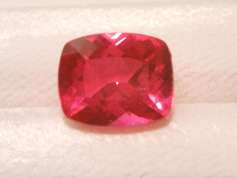4.55 CTS. HOT PINK QUARTZ, ANTIQUE CUSHION CUT - Blaze-N-Gems