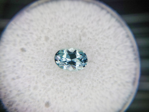 .89ct SILVERY BLUE ALL NATURAL MONTANA SAPPHIRE