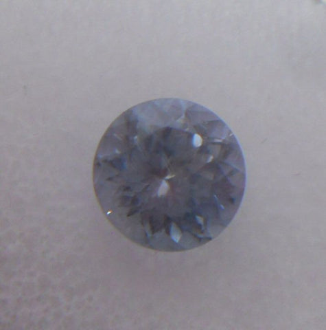 2.54 CTS. ROUND BRILLIANT CUT MEDIUM GLACIER BLUE SAPPHIRE - Blaze-N-Gems