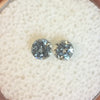 .91 TWCT. PAIR OF MONTANA SAPPHIRES LIGHT FROST BLUE ROUND CUT - Blaze-N-Gems