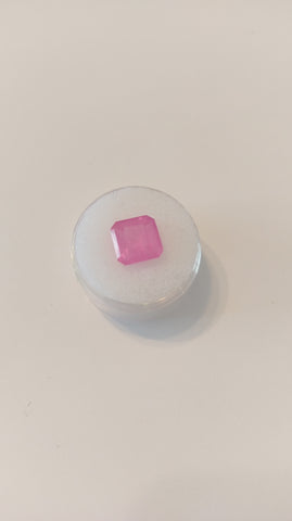 6.62ct BUBBLEGUM PINK *LAB* SAPPHIRE - Blaze-N-Gems