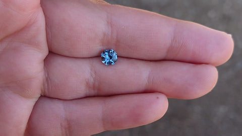 1.21ct CUSTOM CUT ALL NATURAL MONTANA SAPPHIRE