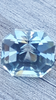 1.04ct ICE BLUE ASCHER CUT MONTANA SAPPHIRE - Blaze-N-Gems