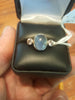 STAR SAPPHIRE RING, MONTANA SAPPHIRE CABOCHON 10 CT - Blaze-N-Gems