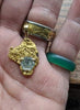 7.8g CUSTOM MONTANA GOLD NUGGET AND MONTANA SAPPHIRE PENDANT - Blaze-N-Gems