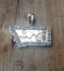 TREASURE STATE MONTANA SAPPHIRE PENDANT IN STERLING SILVER