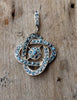 ETERNITY MONTANA SAPPHIRE PENDANT IN STERLING SILVER