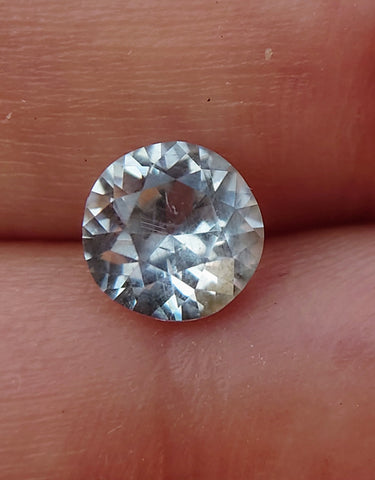 2.37ct ALL NATURAL WHITE MONTANA SAPPHIRE