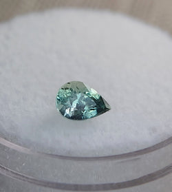 .59ct STEEL TEAL MONTANA SAPPHIRE PEAR