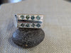 13.76g SILVER MONTANA SAPPHIRE RING SIZE 11
