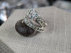 10.67g SILVER MONTANA SAPPHIRE RING SIZE 9