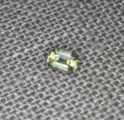 .39ct STUNNING HEATED EMERALD CUT MONTANA SAPPHIRE