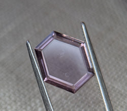 4.23ct BEAUTIFUL PORTRAIT CUT PURPLE MONTANA SAPPHIRE