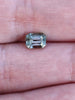 1.24ct STUNNING EMERALD CUT ROSÉ PINK MONTANA SAPPHIRE