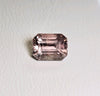 1.24ct STUNNING EMERALD CUT ROSÉ PINK MONTANA SAPPHIRE