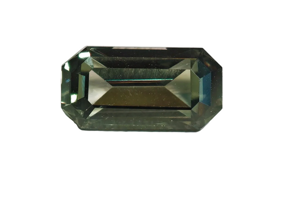 1.57ct STEEL BLUE GREEN MONTANA SAPPHIRE