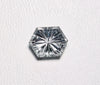 3.04ct STUNNING FANTASY CUT "SNOWFLAKE" MONTANA SAPPHIRE