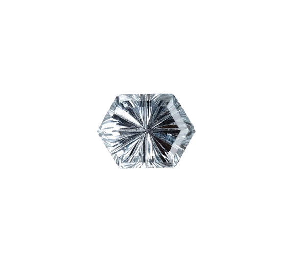 3.04ct STUNNING FANTASY CUT "SNOWFLAKE" MONTANA SAPPHIRE