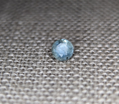 0.41ct STEEL BLUE MONTANA SAPPHIRE