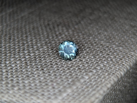 .74ct BEAUTIFUL BLUE ROUND MONTANA SAPPHIRE