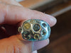 SILVER MONTANA SAPPHIRE RING SIZE 9.5
