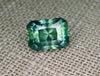 3.84ct PERFECT GREEN TO TEAL COLOR SHIFT ALL NATURAL MONTANA SAPPHIRE