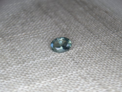 1.24ct TEAL OVAL MONTANA SAPPHIRE