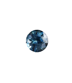 1.14ct BEAUTIFUL BLUE ROUND MONTANA SAPPHIRE
