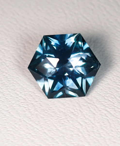 1.78ct STUNNING HEX MONTANA SAPPHIRE