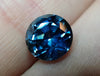 3.40ct DEEP BLUE TEAL ROUND MONTANA SAPPHIRE